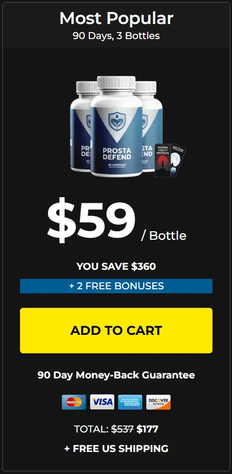Prosta Defend buy 3 bottles discount